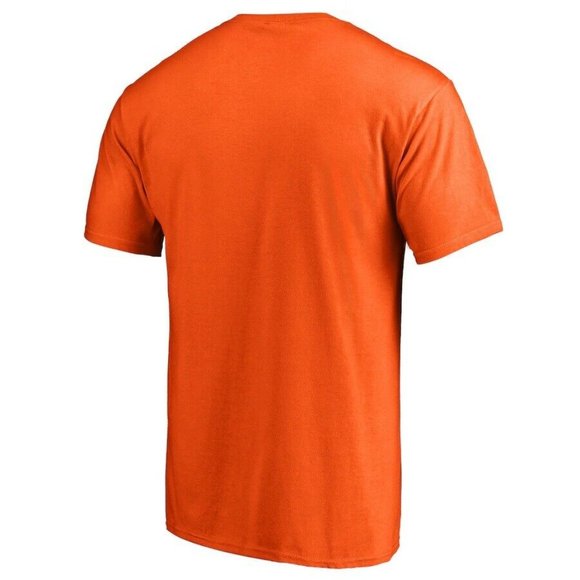 Auburn Tigers Men's Orange Primary Logo Cotton Tee - Picture 3 of 3